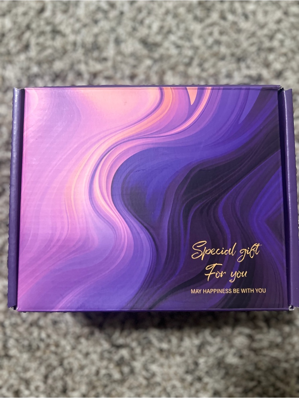 Special Spa Gift Set in Purple Swirl Gift Box